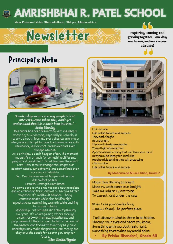 newsletter vol. 1